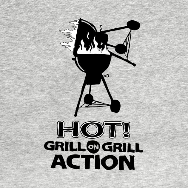 Hot Grill on Grill Action by idesign1